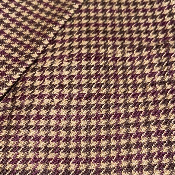Donna Karan Blazer Wool Cashmere Houndstooth - Picture 7 of 9
